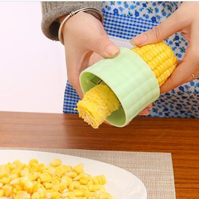 

〖Follure〗Corn Cob Peeler Stripper Cutter Splitter Remover Thresher Kitchen Salad Tool Hot