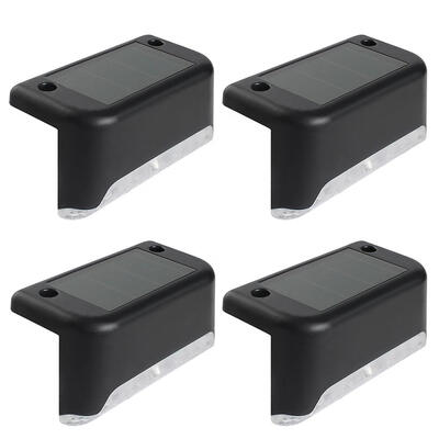 

LED Wall Lamps Waterproof Stair Lights Solar Powered Courtyard Street Lamps
