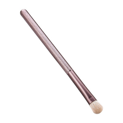 

Toponeto 1 pcs rose gold high end wood handle micro crystal silk makeup brushes