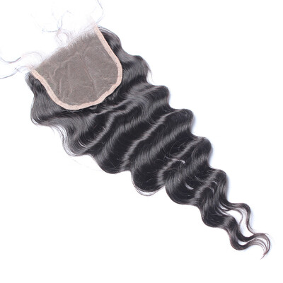 

Dolago Loose Wave Lace Closure 100 Human Hair Remy Hair Natural Black Color Free Part With Baby Hair Mongolian