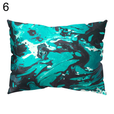 

Multicolor Stone Print Pillow Case Cushion Cover Sofa Bed Car Cafe Office Decor