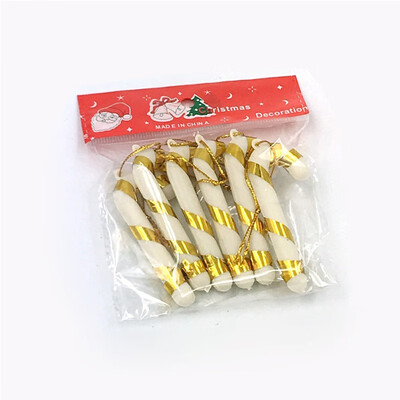 

FUNNYBUNNY 6pcs Candy Tree Christmas Ornaments Xmas Candy Pendant Decoration Ornaments