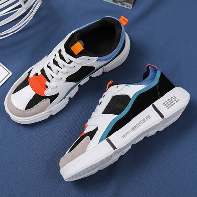 

Autumn leisure mens shoes Korean version sports mens 100 canvas board shoes Summer net red tide shoes