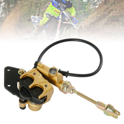 

New 1x Hydraulic Rear Disc Brake Caliper System 110 125cc 140cc PIT PRO Dirt Bike 12mm Motorbike Brakes Accessories