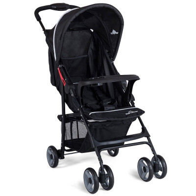 

5-Point Safety System Foldable Lightweight Baby Stroller-Black