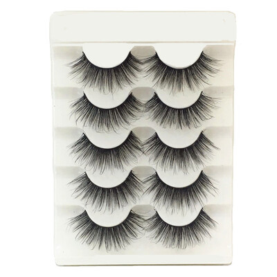 

〖Follure〗Sexy Party 3D False Eyelashes Lashes Voluminous Eye Lashes 5 Pair Makeup Lashes