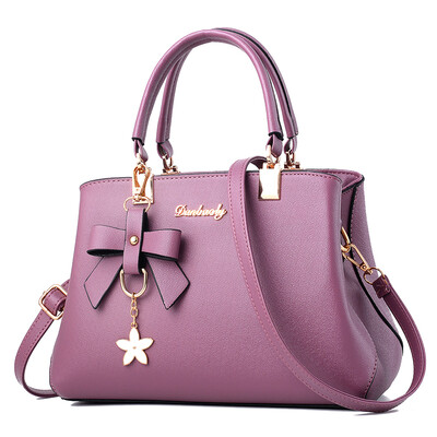 

Womens bag Korean fashion 100 sets of middle-aged mothers bag single shoulder bag mature handbag
