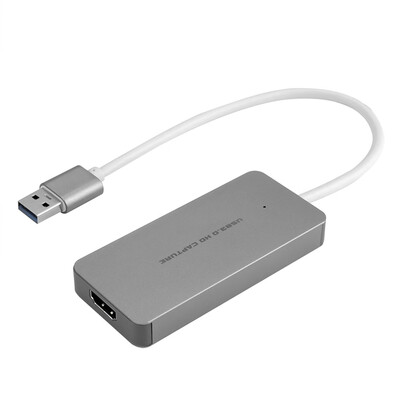 

ezcap265 USB 30 HD Capture Card Video Game Recorder 1080P Live Sreaming Converter Plug&Play for XBOX One PS3 PS4 WII U