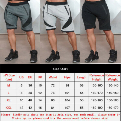 

Mens GYM Shorts Training Running Sport Workout Casual Jogging Pants Trousers