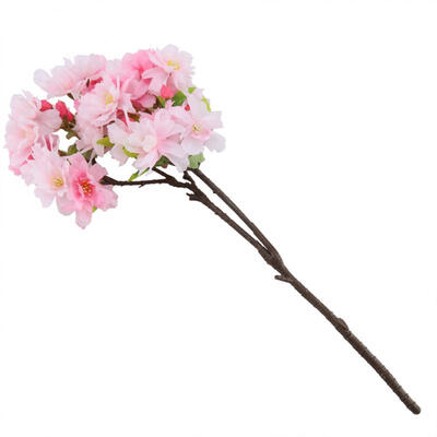 

Greensen Plastic Pink Sakura Artificial Flower Bouquet Bridal Wedding Home Decor