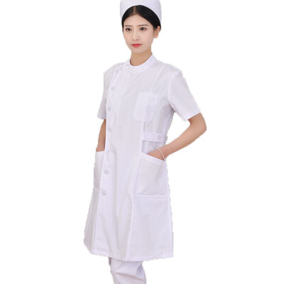 

JIN YAO Short Sleeve Womens Thin Nurses Wear Salon Workwear 5548