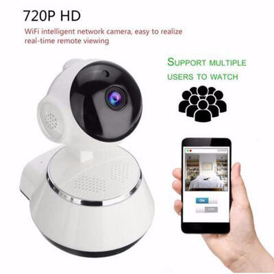 

Wireless Wifi IP Camera Home Security Surveillance Camera 720P HD 36mm Lens Wide AngleEU Plug