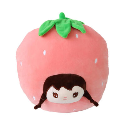 

Cute Cartoon Fruit Shape Doll Plush Toy Kids Sleeping Back Cushion Pillow