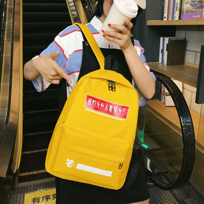 

New Style Women Backpacks Canvas Cloth Backpack Anti-theft Day Pack Girls Casual Travel Backpack School Zipper Backpack Fashion