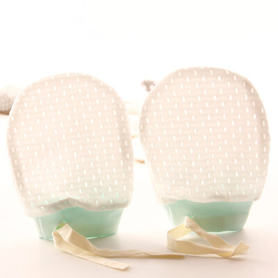 

Newborn Baby adjustable Gloves Anti Scratching Protection Face Breathable Mesh