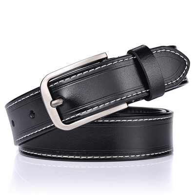 

Korean version of the belt female models leather belt ladies leather belt pin buckle casual fashion decorative thin belt