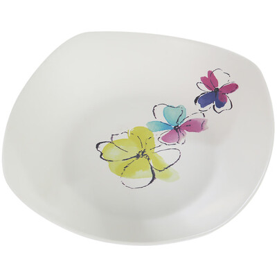 

Toponeto Bamboo Fiber Meal Plate Environmental Protection Dish Fruit Plate Candy Plate