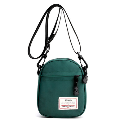 

Candy-colored mini-shoulder bag Korean version fashion pocket pocket bag with all sets of vertical mobile bag inclined canvas