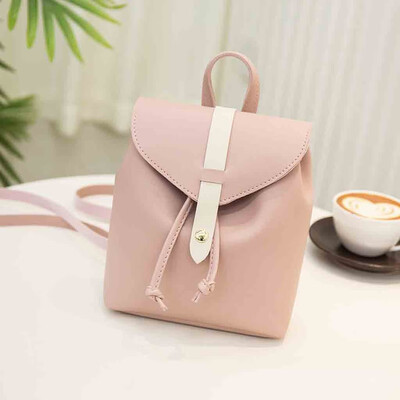 

Tailored Fashion Lady Shoulders Small Backpack Letter Purse Mobile Phone Messenger Bag