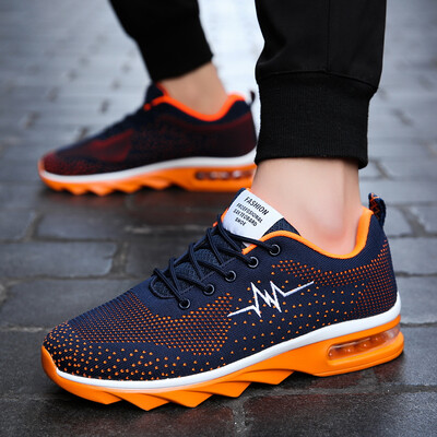 

Summer sports shoes male Korean version of the trend of wild casual tide shoes mens breathable mesh mens shoes cushion running shoes
