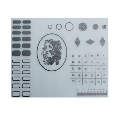

Mini Silicone Nail Art Table Mat Washable Foldable Pad Manicure Cushion Arm Rest Manicure Tool