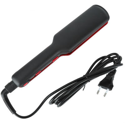

Greensen 2 IN 1 Hair Straightener Temperature Flat Iron Straightening Ceramic Corn Curler EU Red