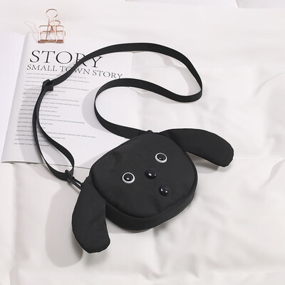 

Funny small bag female 2019 new personality cartoon cute girl bag tide Korean version of the wild shoulder Messenger bag