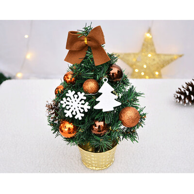 

〖Follure〗Artificial Tabletop Mini Christmas Tree Decorations Festival Miniature Tree