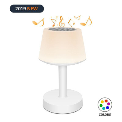 

Night Light Lamp Kids Baby Nursery Portable Wireless Bedroom Music Speaker Smart Touchable Light Colorful LED Night Sound Bedside