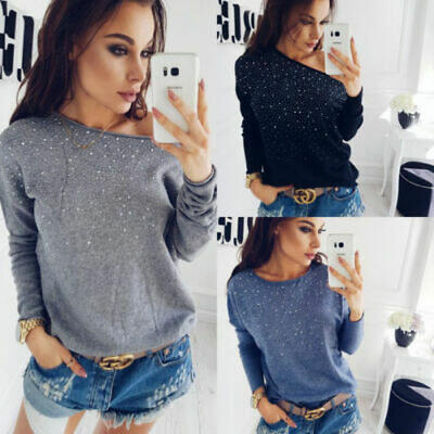 

Women Long Sleeve Autumn Knitted Sweater Tops Cardigan Outwear Coat
