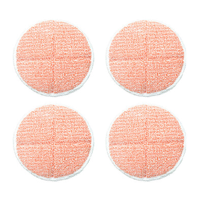 

〖Follure〗For Bissell 21242039A Series Steam Mop Parts Mop Head Replacement Rag 4PC