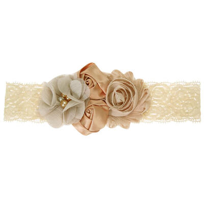 

children Baby girls pearl flowers Headband Headwear Hair Band