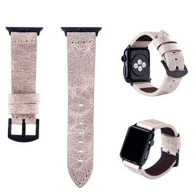 

〖Follure〗Fashion Leather Replacement Watch For Apple Smart Watch Series 123 38mm
