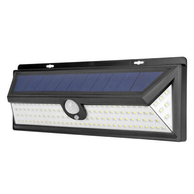 

118LED Solar Motion Sensor Wall Lamp Outdoor Waterproof Yard Security Light