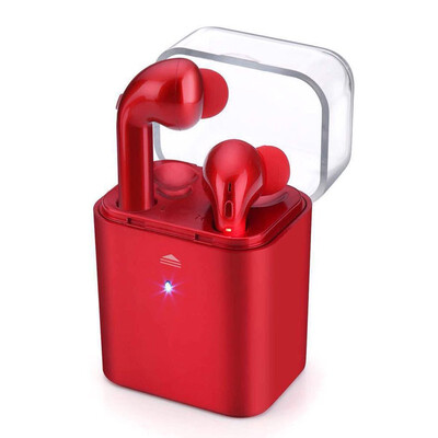 

Wireless Bluetooth Earphone Dual Bluetooth V42 HiFi Sport Headset with charging box For phone&computer