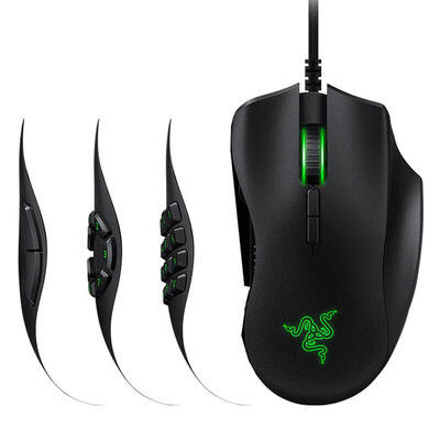 

Razer Naga Programmable Wired Trinity 16000 DPI RGB Optical Gaming Mouse