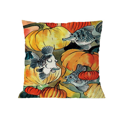 

〖Follure〗Happy Halloween Pillow Cases Polyester Sofa Cushion Cover Home Decor