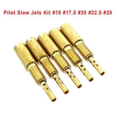 

5pcs Carburetor Pilot Slow Jets Kit Mikuni Carb VM22-3847 VM26-672U Racing ATV