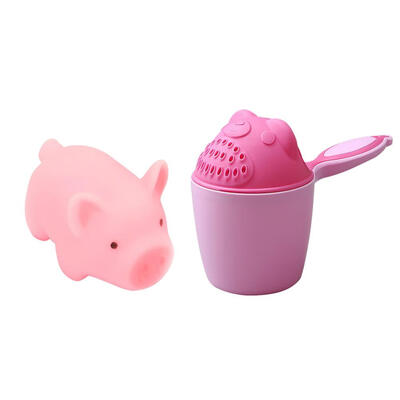 

Cartoon Cute Baby Bath Cups Shampoo Cup Shower Spoons Kids Bathing Tools