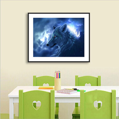 

Gobestart 5D Embroidery Paintings Rhinestone Pasted DIY Diamond Painting Cross Stitch