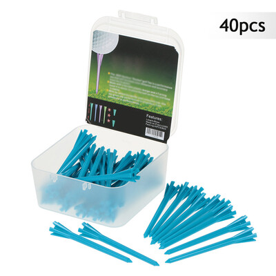 

40Pcs 85mm33" Plastic Rocket Golf Tees Golfer Aid Tool