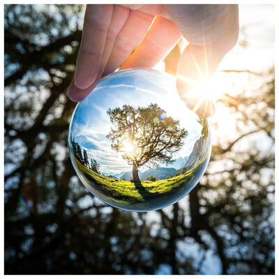 

5D DIY Full Drill Diamond Painting Tree Crystal Ball Cross Stitch Embroider