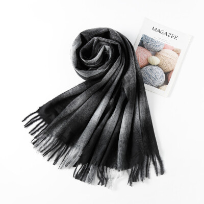 

2018 new autumn&winter imitation cashmere scarf Korean version of the wild student Japanese scarf shawl dual-use ladies scarf