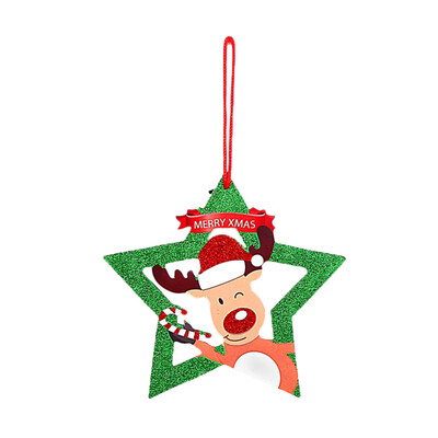 

Gobestart 3D Romantic Xmas String Hanging Charm Party Decoration Christmas Tree Ornament