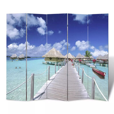 

Folding Room Divider 787"x669" Beach
