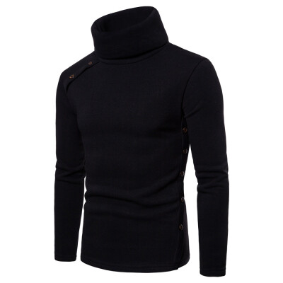 

SUNSIOM Mens High Collar Sweater Turtleneck Long Sleeve Stretch Warm Jumper Shirts Lot