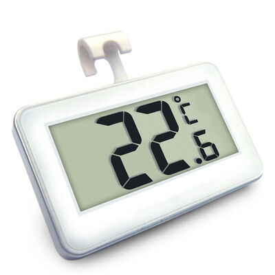 

LCD Digital Fridge Freezer Thermometer Kitchen Appliance With Hanging Hook