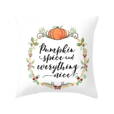 

Halloween Pumpkin Cushion Cover Peach Velvet Throw Pillow Cover Decorative Pillowcase Holiday Sofa Chair Car Bed Decoration