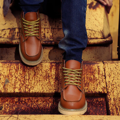 

Martin boots mens summer boots high to help mens desert boots leather mens shoes