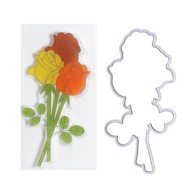 

Cutting Die Stencil Scrapbooking Flower Stamp Paper Card Embossing Craft